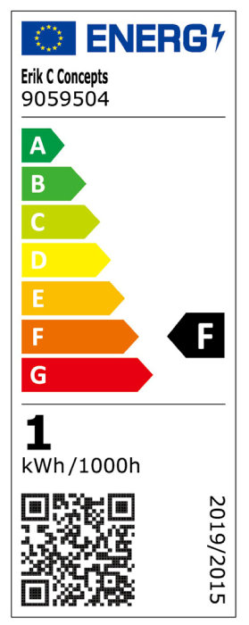 LED-pære Stripes 1,4 W E27